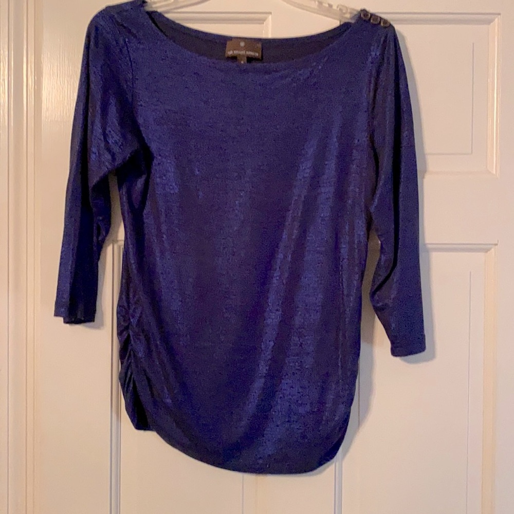 Midnight blue top